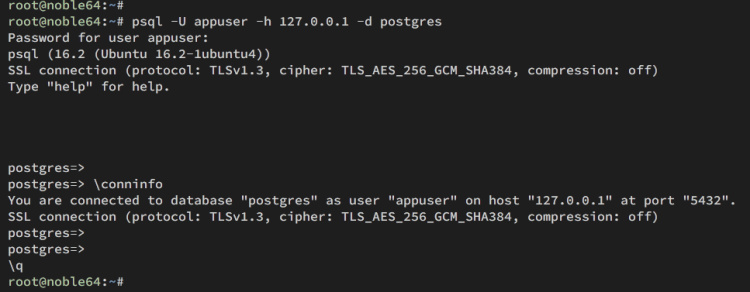 acceder a postgresql