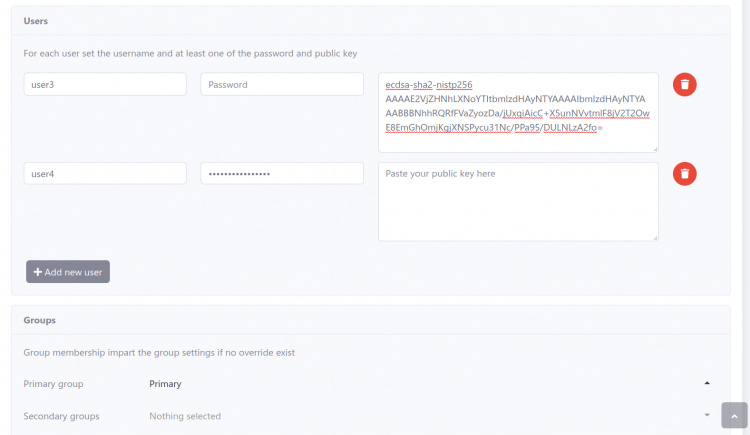 Añadir usuarios desde las plantillas