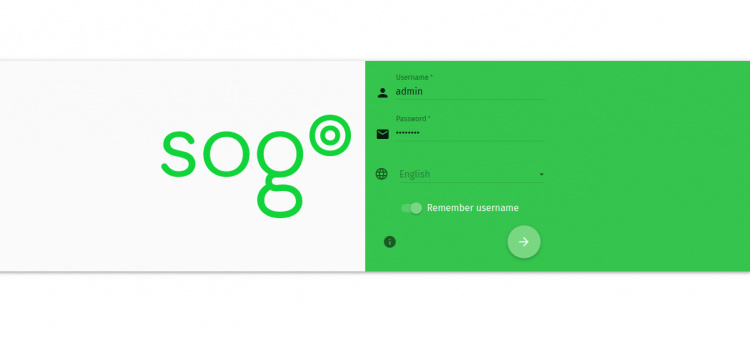 Inicio de sesión en SOGo