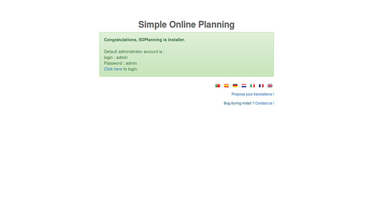 Instalación finalizada