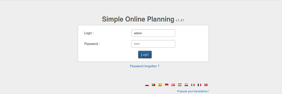 Acceder a SoPlanning