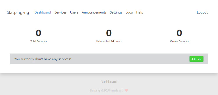 Tablero de estadísticas