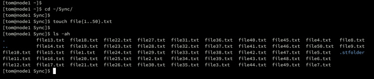 nodo1 crear archivos