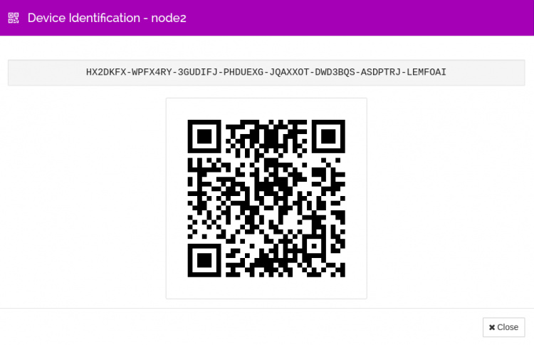 identificar el nodo 2