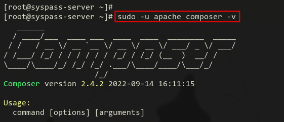 comprobar el compositor