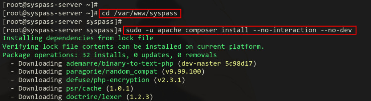 instalar dependencias