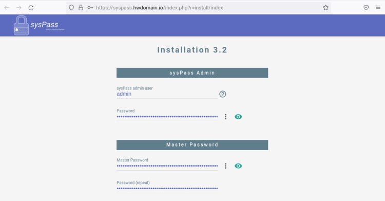 configuración administrativa