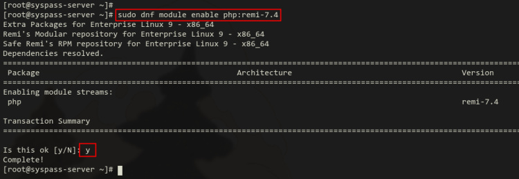 activar el repo de remi