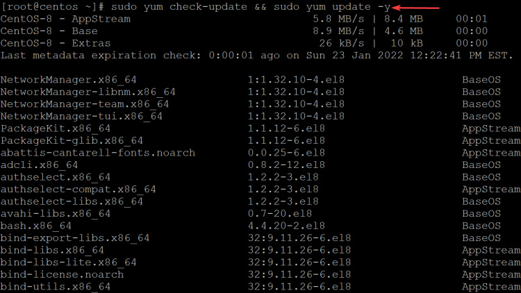 actualizar tu sistema
