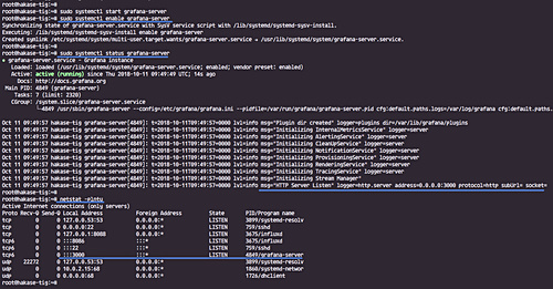 Comprobar los puertos
