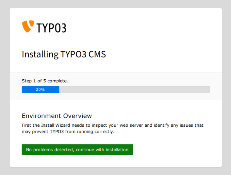 instalar typo3