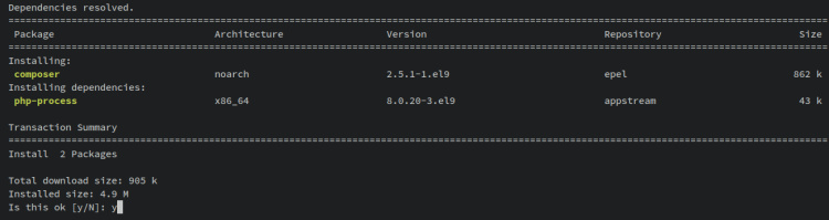 instalar composer