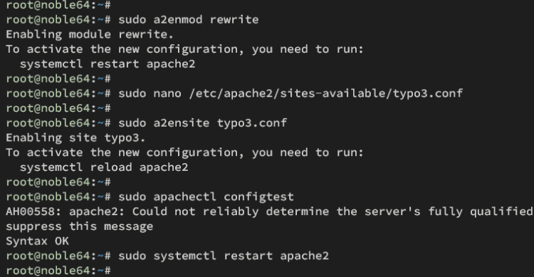 configurar apache
