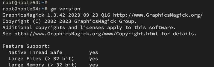 comprobar versión gm