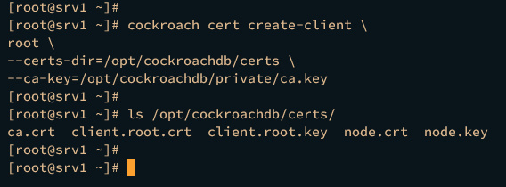 generar certificado de cliente