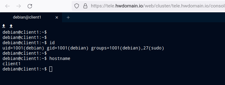 sesión de acceso