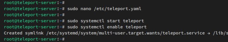 iniciar activar teletransporte