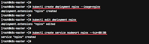 Crear la primera vaina