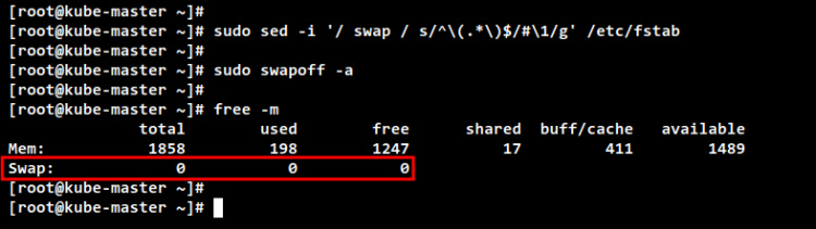 desactivar intercambio