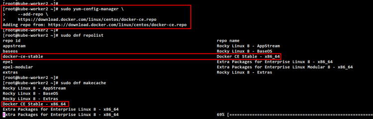 añadir repositorio docker