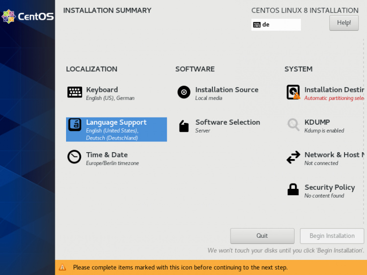 Soporte multilingüe