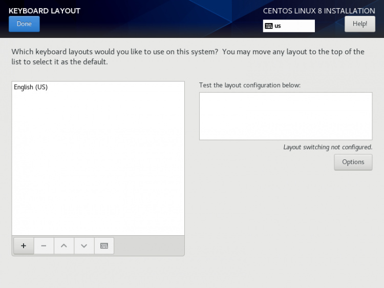 Añadir una distribución de teclado adicional