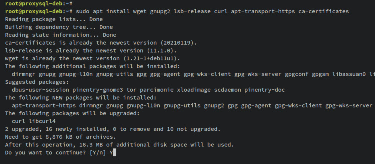 instalar deps básicos