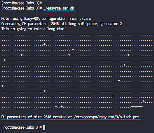 Construye la clave Diffie-Hellman