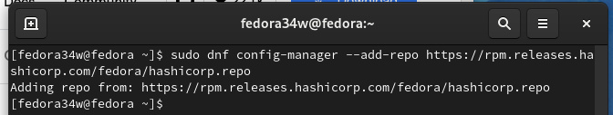Añadir el repo de hashicorp