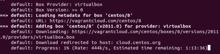 Crear una VM de CentOS con Vagrant