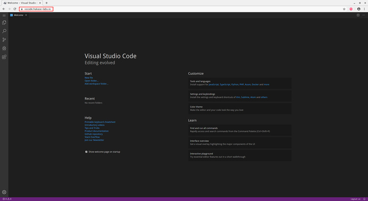Código de Visual Studio