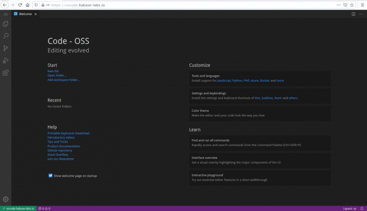 Visual Code Server en Ubuntu 20.04