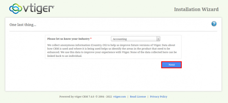 recogida anónima de datos