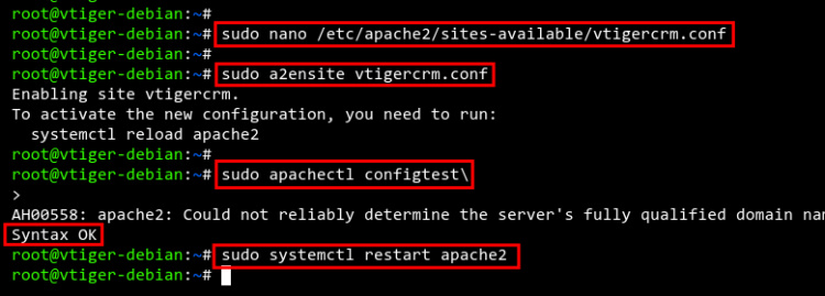 configurar host virtual