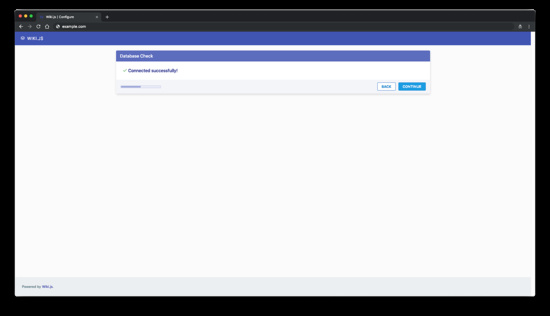 Conexión a la base de datos con éxito