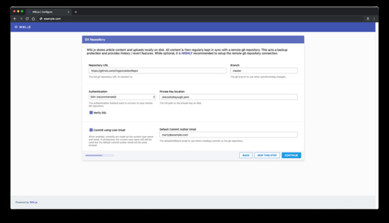 Configurar el repositorio GIT remoto
