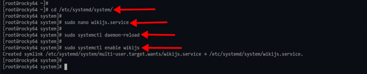 Ejecutar Wiki.js como servicio