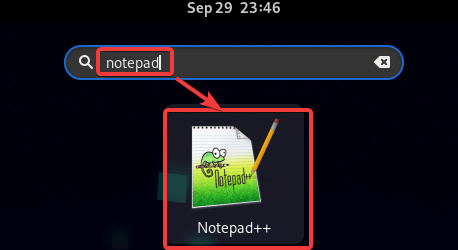 abrir el bloc de notas