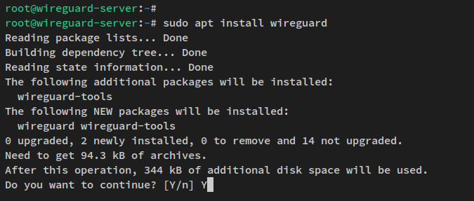 instalar wireguard