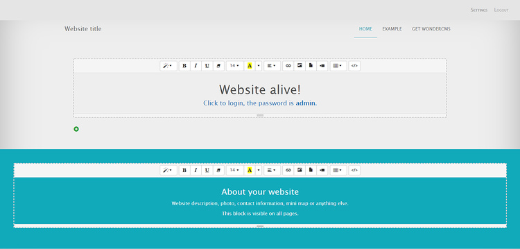 WonderCMS con Nginx en CentOS