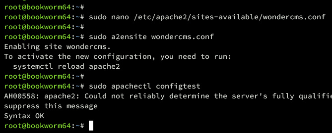 configuración vhost