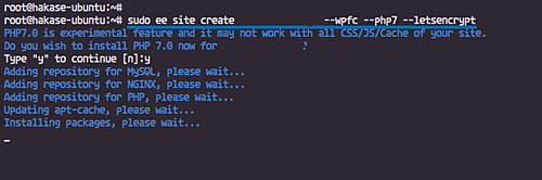 Instalar WordPress con PHP-FPM 7.0, WordPress Cache y SSL Letsencrypt