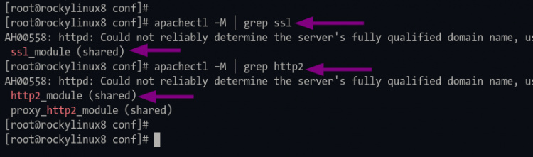 Activar mod_ssl httpd Rocky Linux