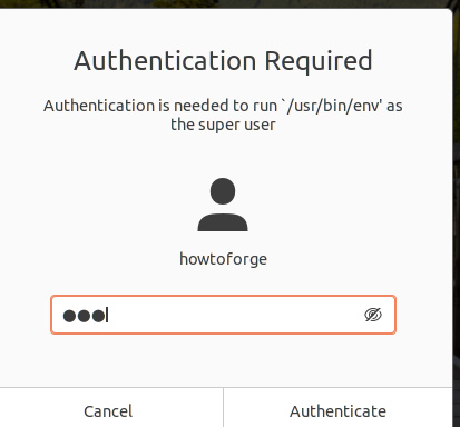 Autentificarse como admin