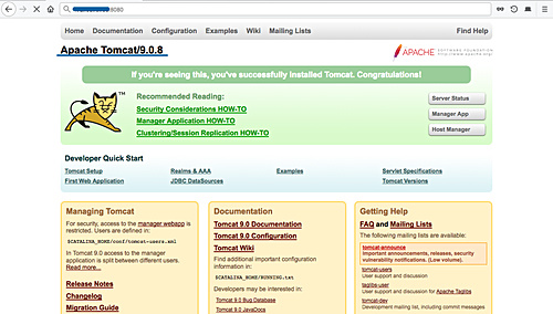 Apache Tomcat se ejecuta como un servicio