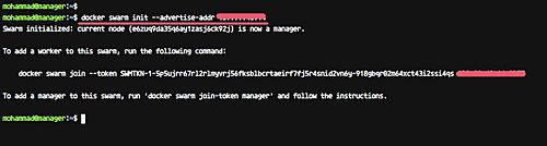 Crear el clúster del enjambre