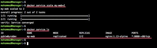 Réplicas y escalado del servicio