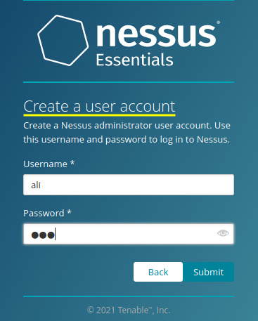 Crear una cuenta de usuario