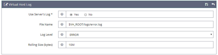 Configurar el registro