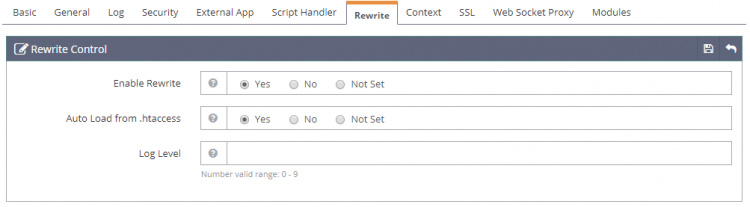 Control de reescritura